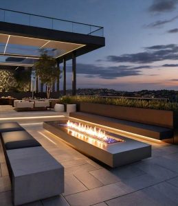 cozy balcony