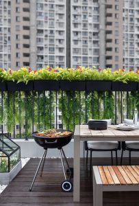 cozy balcony