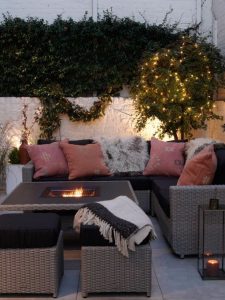 cozy balcony