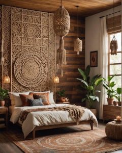 bedroom wall idea