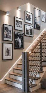 staircase wall decor