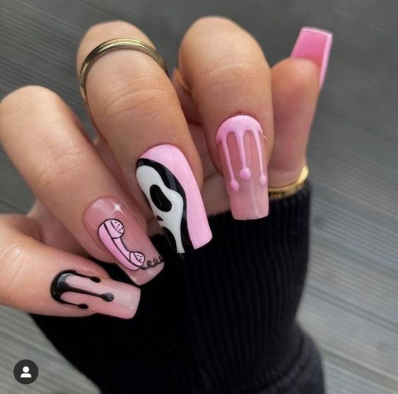 halloween nails