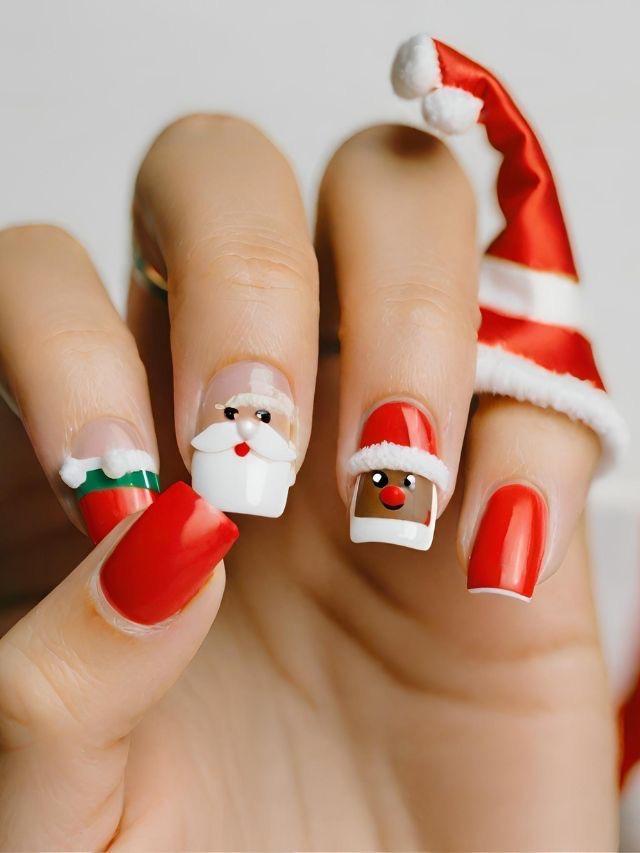christmas nails