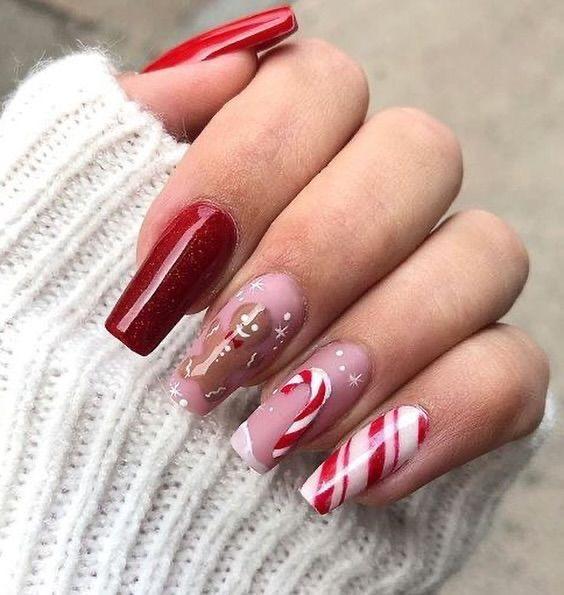 christmas nails