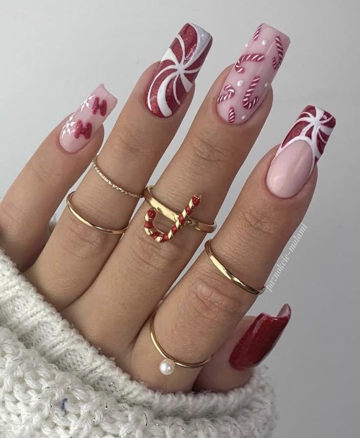 christmas nails
