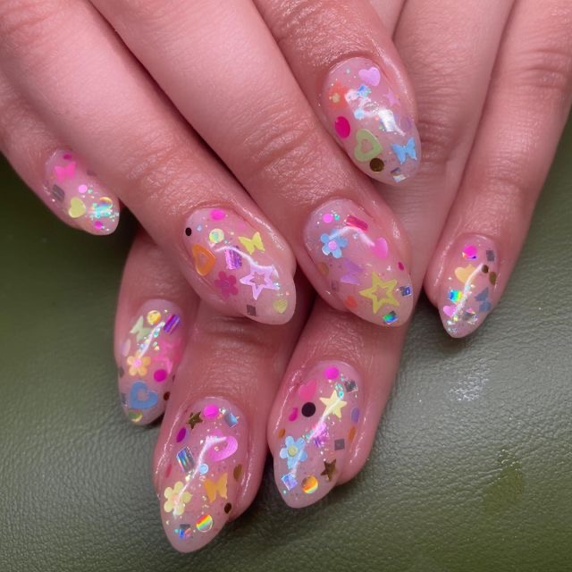 birthday nails